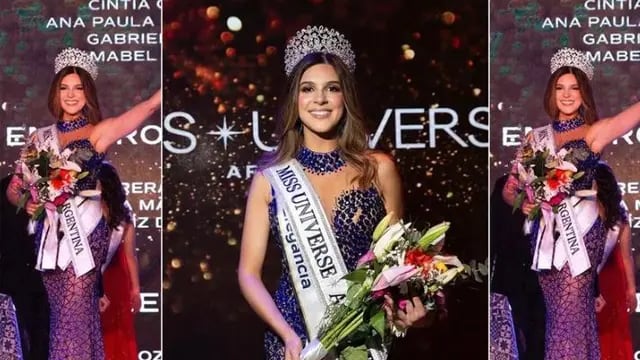 La candidata de Río Negro, Yamile Dajud, se coronó como Miss Universo Argentina.
