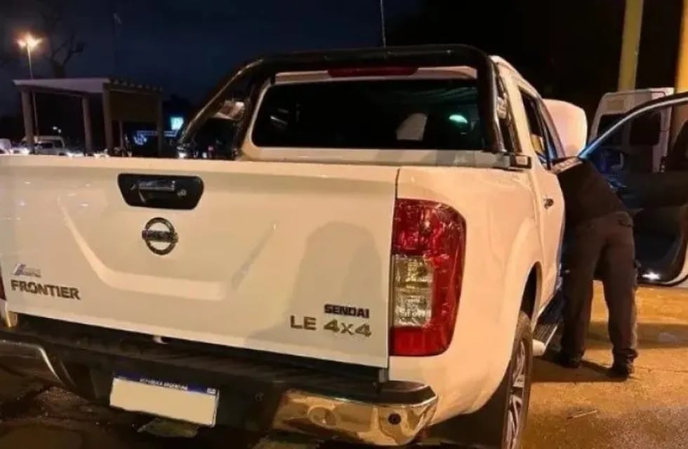 Camioneta robada es secuestrada en la frontera de Iguazú.