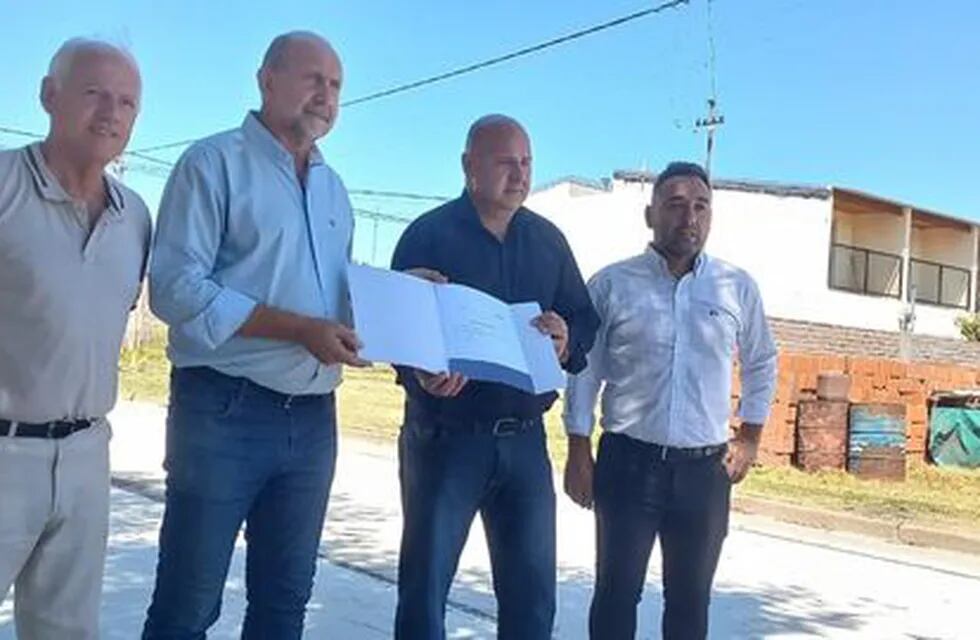 El gobernador Omar Perotti visitó Pujato