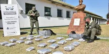 Incautan 23 kilogramos de marihuana que partieron desde Posadas