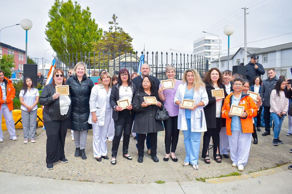 Reconocieron a enfermeras y enfermeros de Tierra del Fuego
