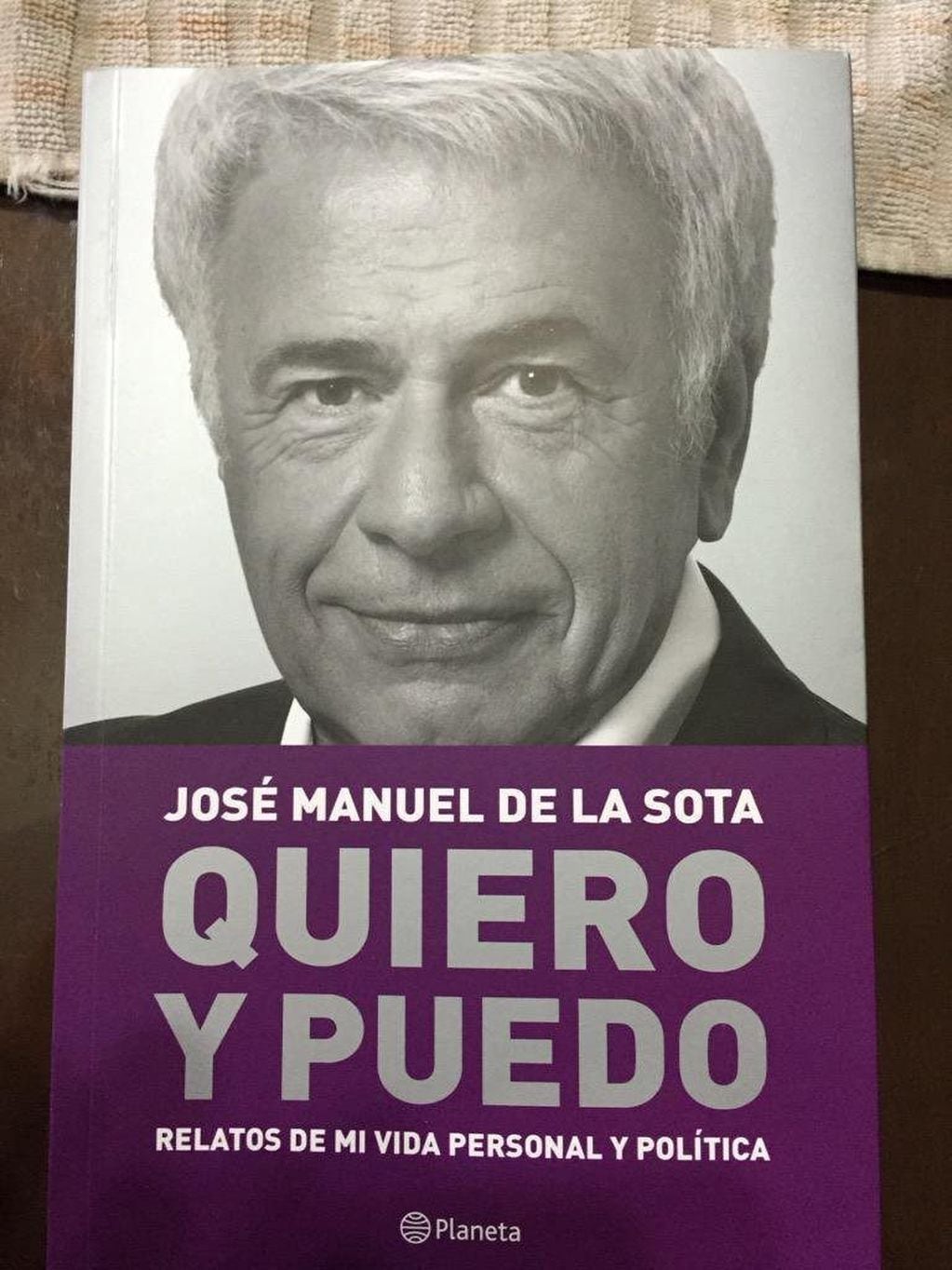 "Quiero y puedo", la autobiografía de José Manuel de la Sota.