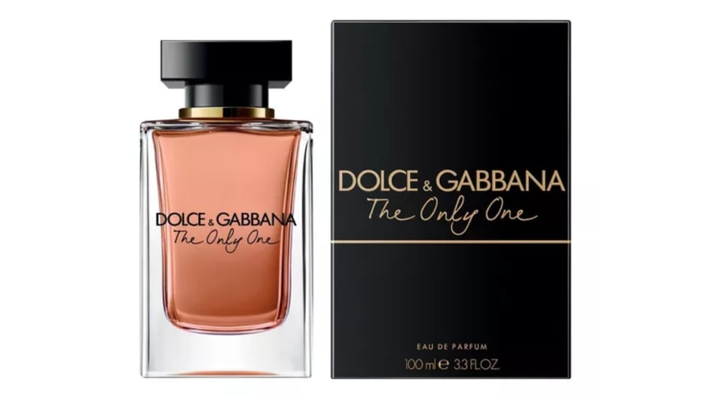El frasco y la caja de The Only One de Doce&Gabanna,