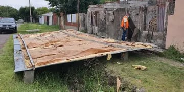 La provincia asiste a localidades afectadas por el temporal ocurrido el último fin de semana