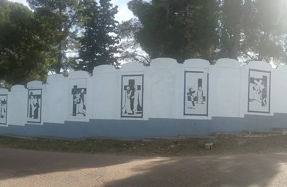Colocarán placa alusiva en la obra del Vía Crucis del cementerio de Punta Alta