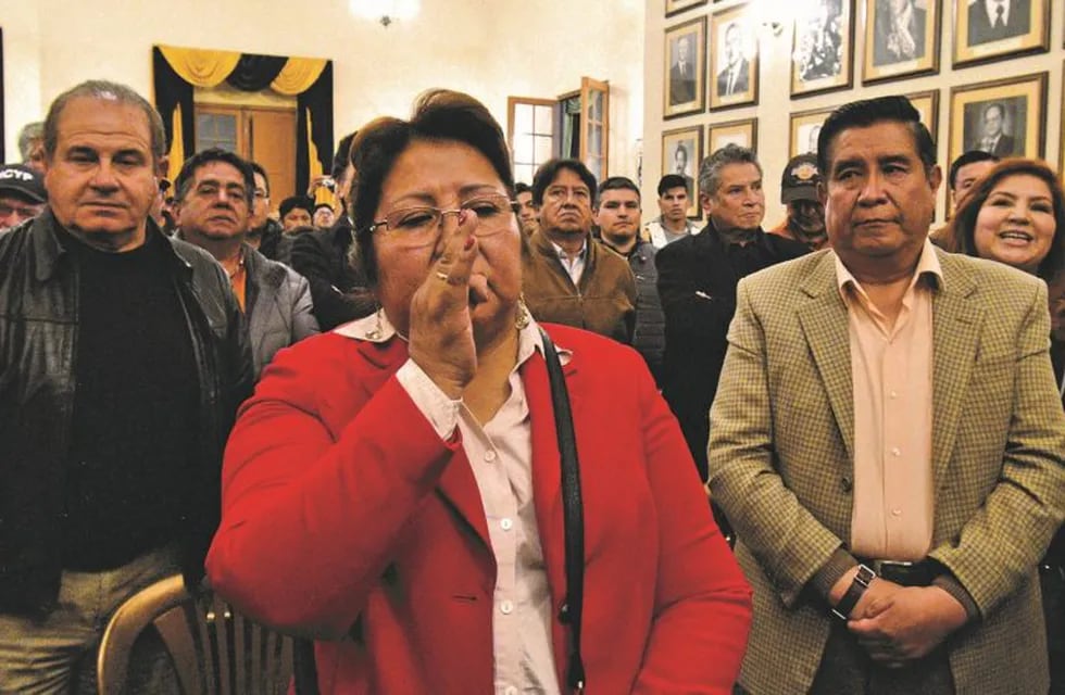 Inés Quispe, presidente de The Strongest, Bolivia