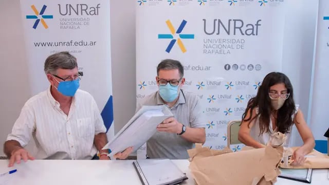 Apertura de sobres de la licitación del segundo edificio de la Universidad Nacional de Rafaela (UNRaf)