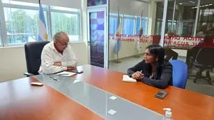 Juan Carlos García y Sonia Pérez, en reunión en Jujuy