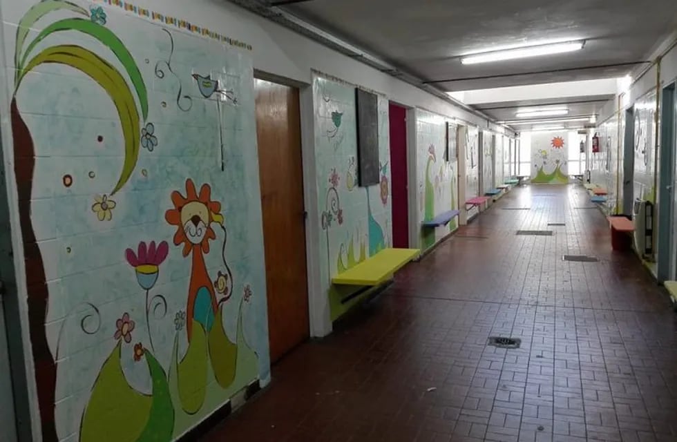 Transformación sala de espera del Hospital de Niños Zona Norte