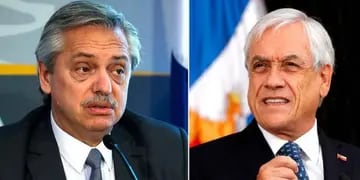 Fernández y Piñera. Emitirán una declaración conjunta y ofrecerán una conferencia de prensa.