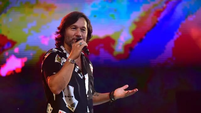 Diego Torres en el Primer Festival de Maipú. (La Voz)