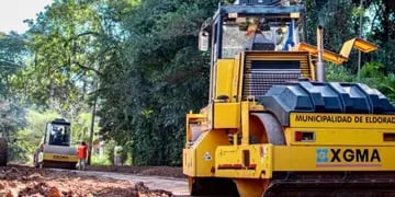 Eldorado: se están llevando adelante obras de asfaltado