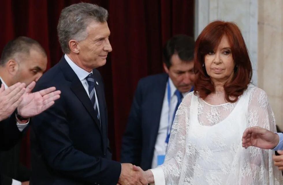 Cristina Kirchner acusó a Mauricio Macri de ser el responsable de la presencia del FMI en la Argentina. Foto: Archivo.