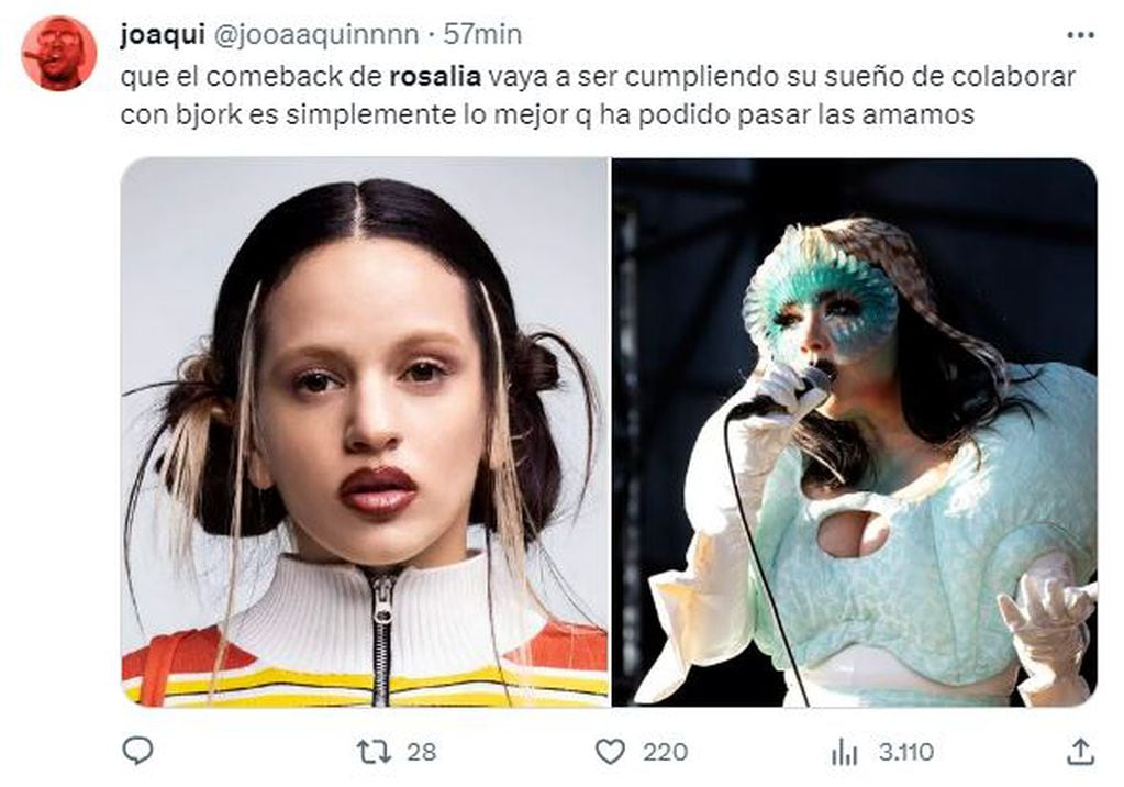 Rosalía y Björk lanzarán una canción