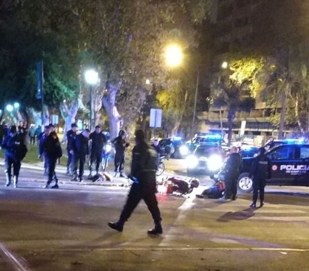 El violento hecho se registró en 27 de Febrero y Buenos Aires. (Twitter/@emergenciasAR)