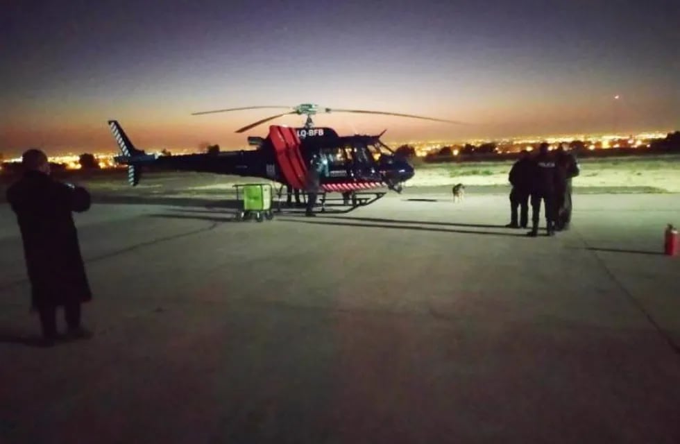 Médicos del Notti volaron de Mendoza a San Rafael y le salvaron la vida a una niña de 1 año que se tragó un hueso.