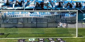 Los hinchas de Atlético Tucumán quieren hacer el trapo más grande del Norte.