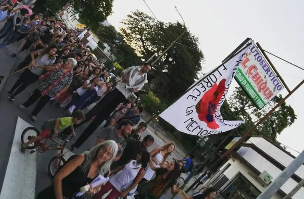 Marcha por el 24 de Marzo en Unquillo (Foto: Soledad Quadri)