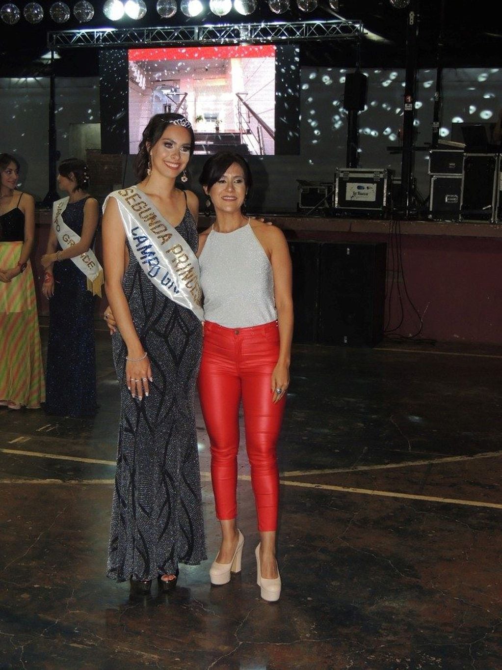 Valeria Cufré, de Posadas, electa Miss Simpatía en Campo Grande. (Misiones Online)