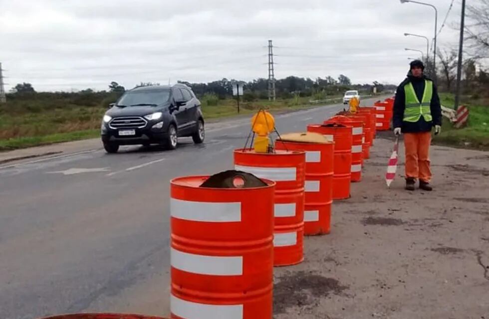 El cierre del acceso se mantendrá durante el tiempo que se desarrollen las obras.(Municipalidad de Rosario)
