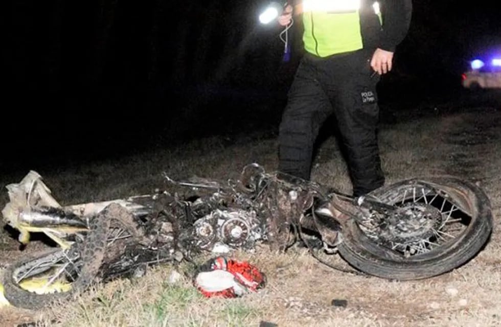 Falleció un motociclista cerca de Santa Rosa (La Arena)