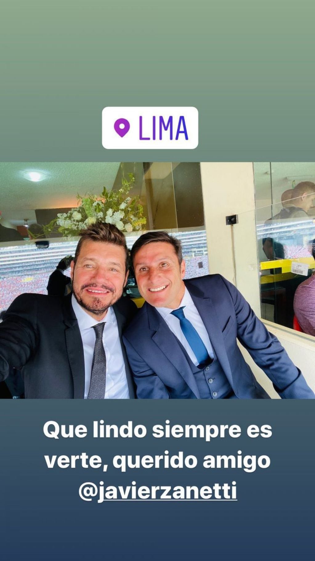 Tinelli en Lima