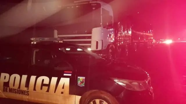 San Vicente: interceptan camión con carga ilegal de soja con destino a El Soberbio
