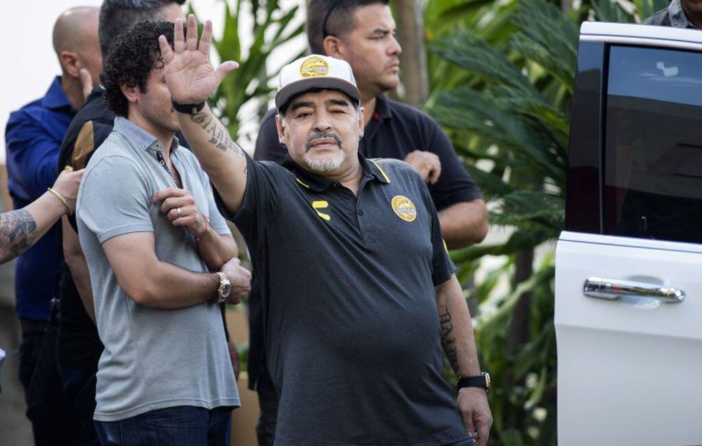 Maradona viene de dirigir en Dorados de Sinaloa (web).