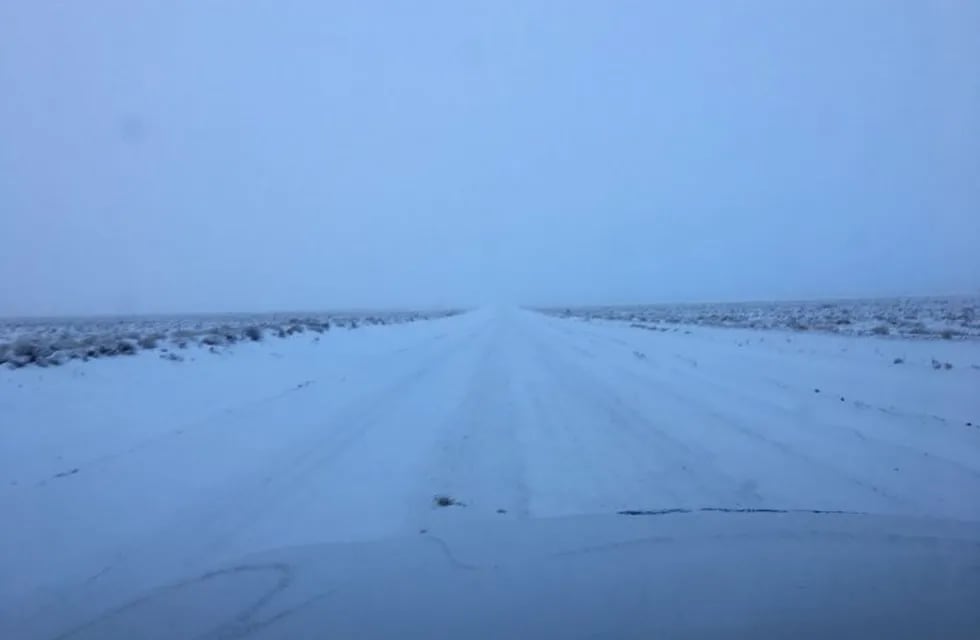 Ruta Nacional 3 nevada.