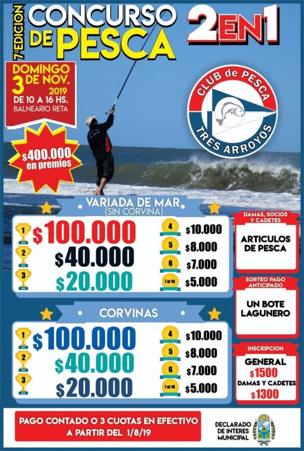 7ª edicion Concurso de Pesca 2en1 (club de pesca)