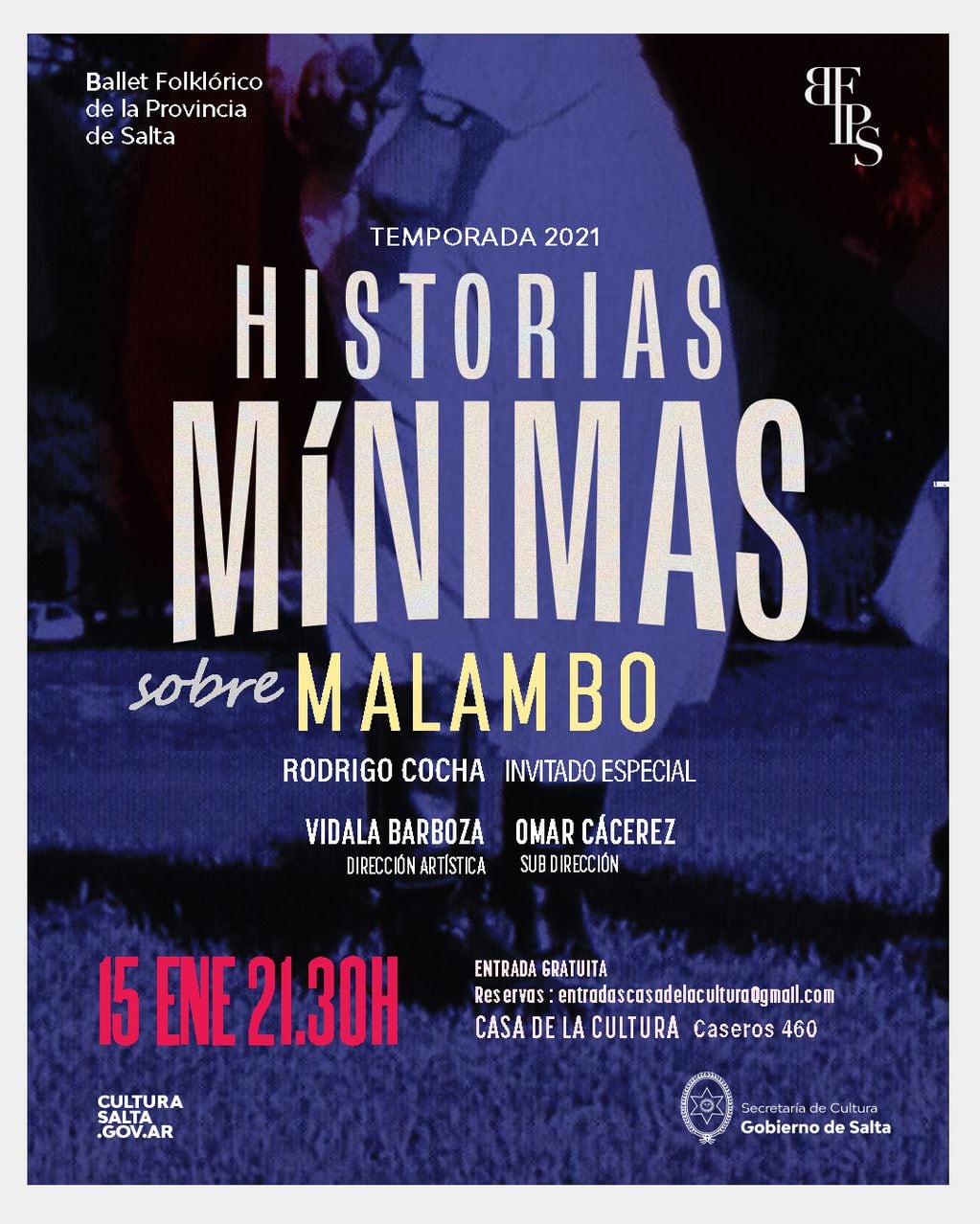 El Ballet Folklórico de la Provincia de Salta presenta el ciclo Historias Mínimas.