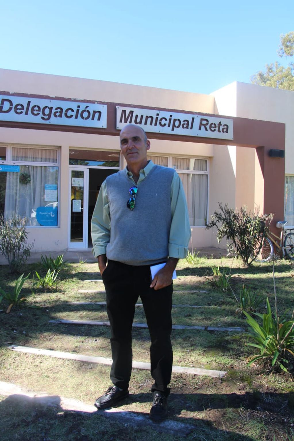 Horacio Oñatibia asumió como delegado de Reta