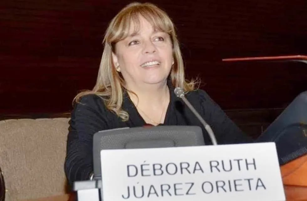 Diputada provincial Débora Juárez Orieta, miembro de Juntos por Jujuy en el bloque del Frente de Todos en la Legislatura.
