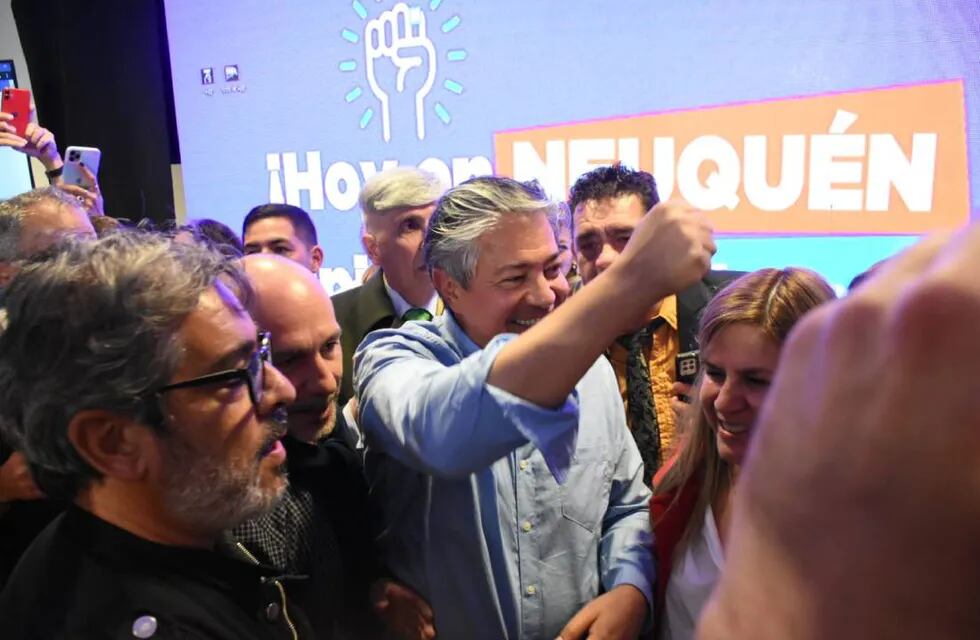 El candidato Rolando Figueroa se consagró gobernador de la provincia de Neuquén con apoyo del PRO. Foto: Corresponsalía.