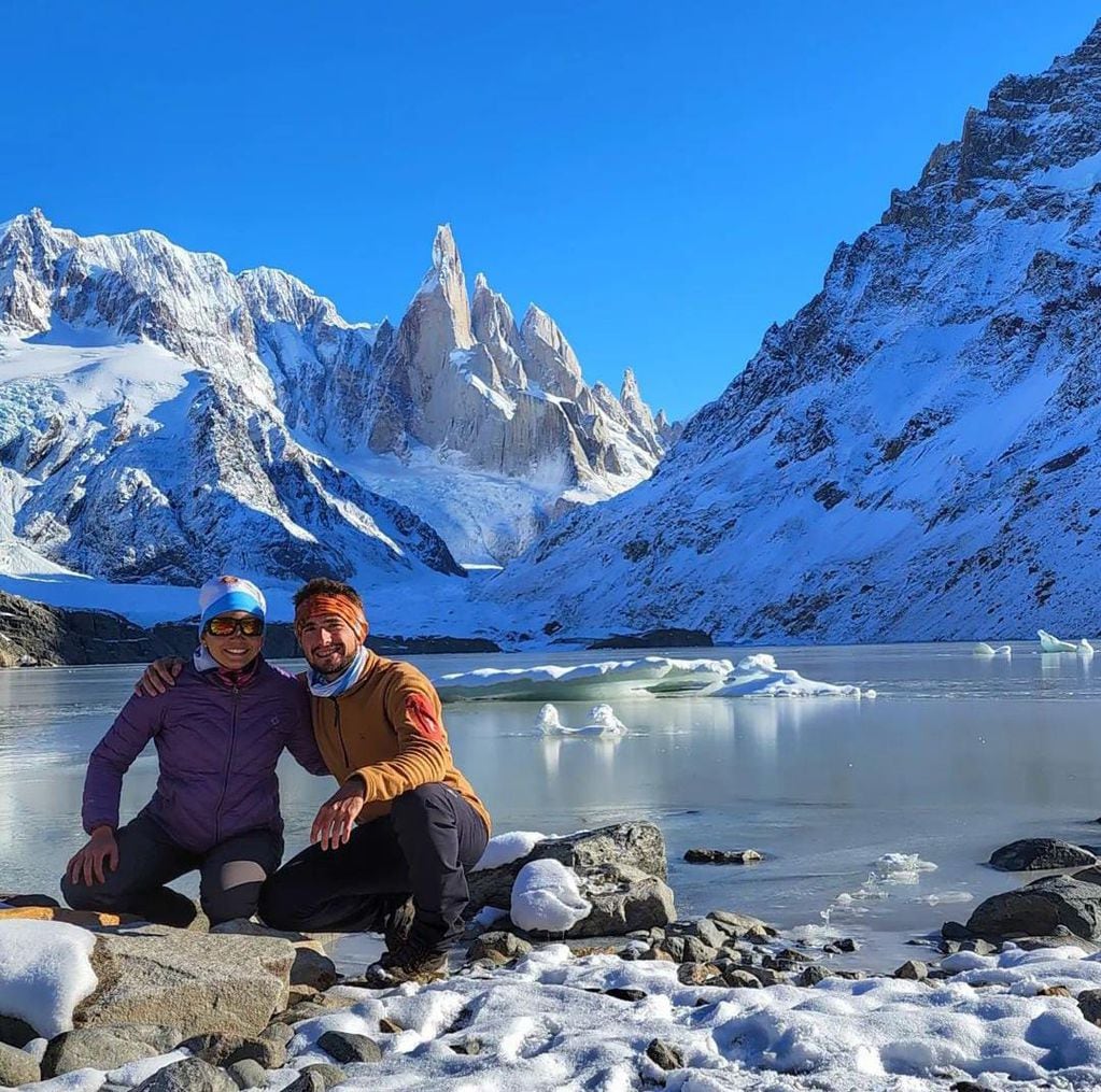 El viaje al Parque Nacional Los Glaciares, donde comenzó la historia de amor de Fiorella y Lorenzo.