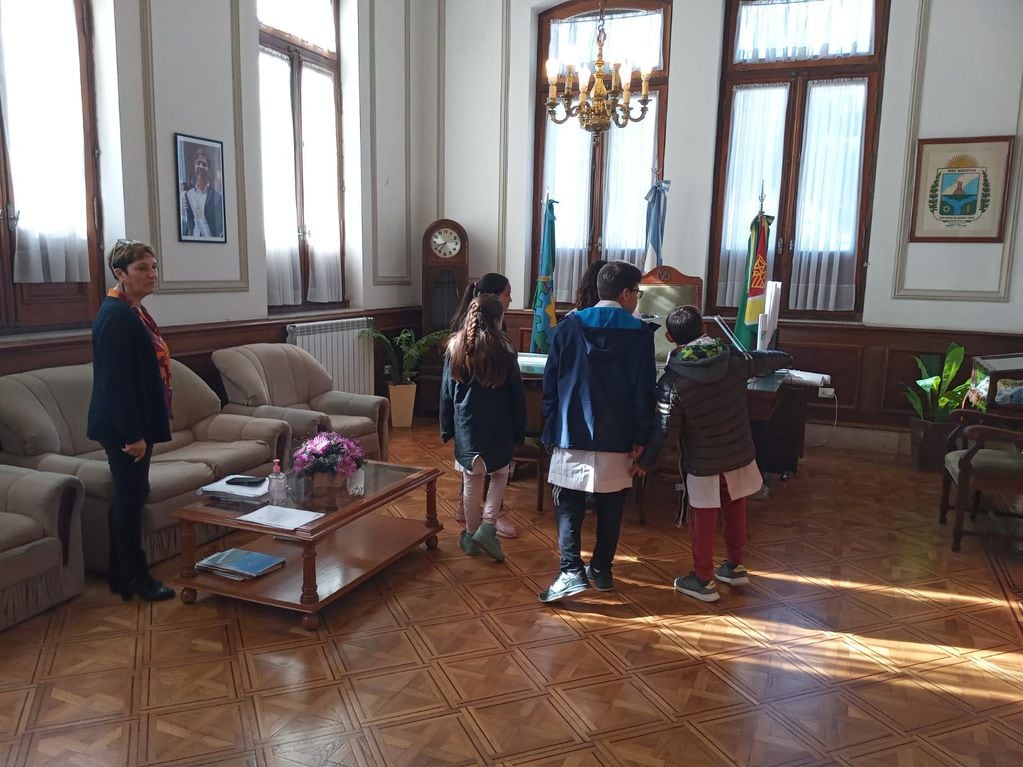 La Escuela Virgen de la Carreta visitó la exposición del Museo Mulazzi