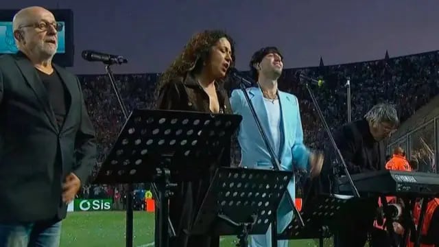 Patricia Sosa agradeció cantar en el partido de Argentina- Brasil