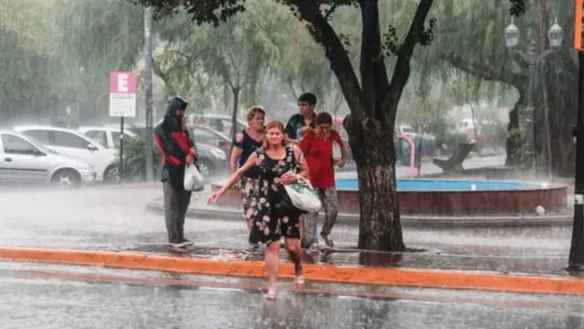 Las consecuencias de las fuertes lluvias en San Luis.