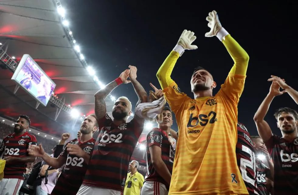 Flamengo perdería a una de sus figuras para la final de la Copa Libertadores ante River. (AP)