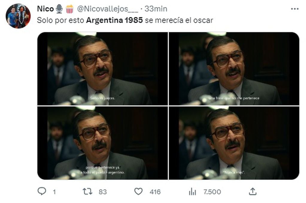 Los memes por la derrota de "Argentina, 1958" en los Oscar
