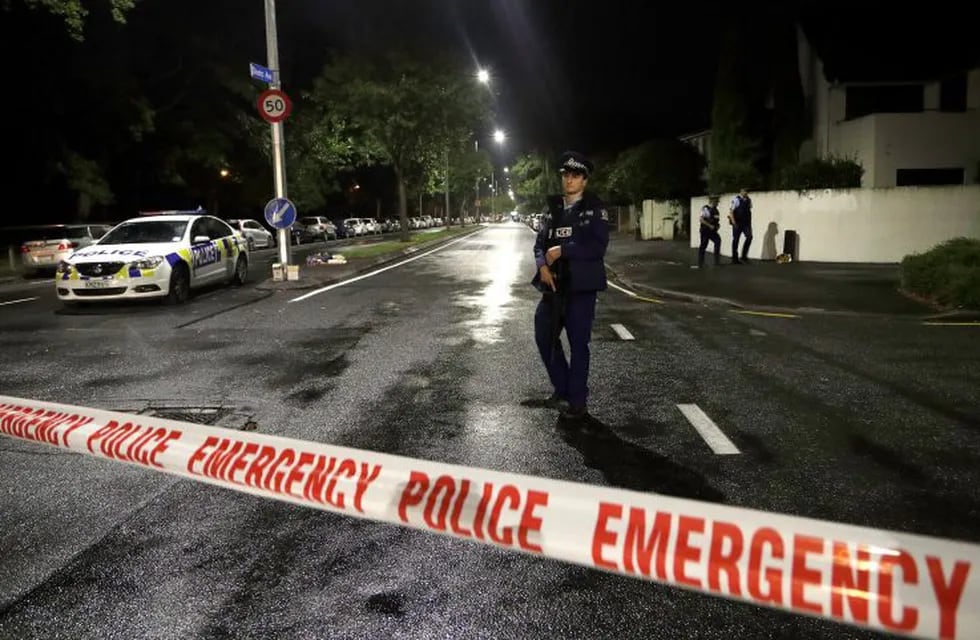 Imágenes de la masacre en Nueva Zelanda. (AFP)