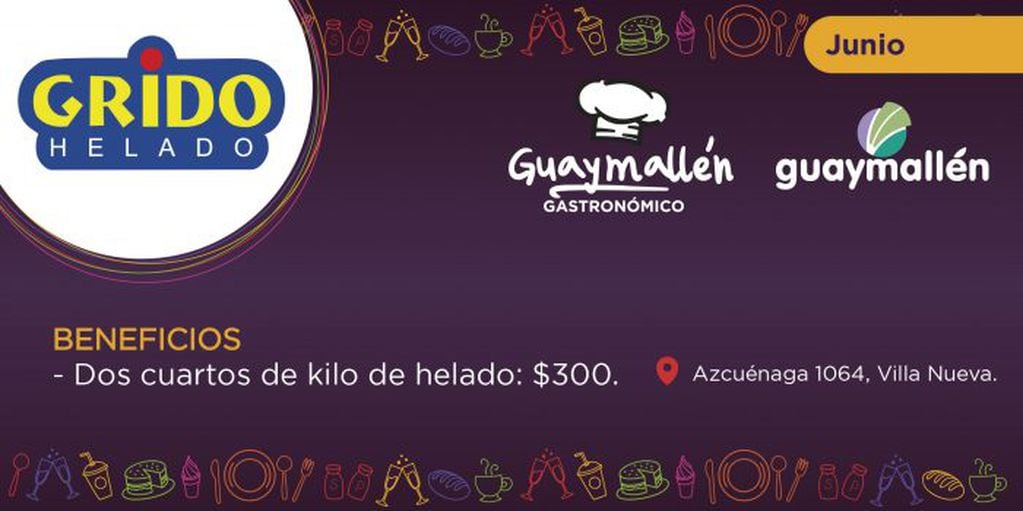 Beneficio Gastronómico Municipalidad de Guaymallén