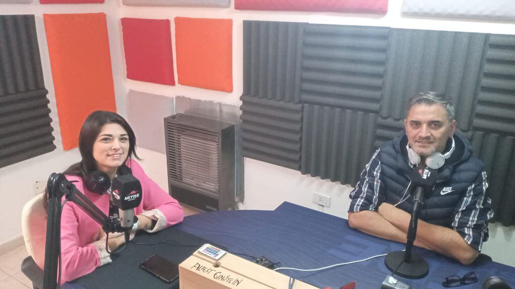 Sergio Baiocchi y Samanta Jodurcha estuvieron en Radio Mitre Ushuaia.
