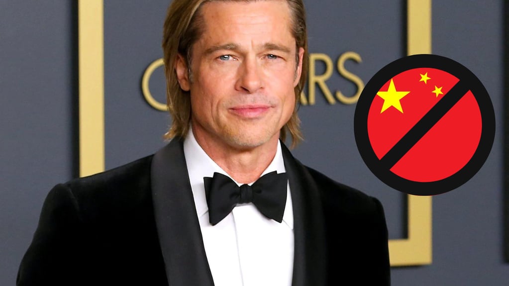 Brad Pitt tiene prohibida la entrada a China.