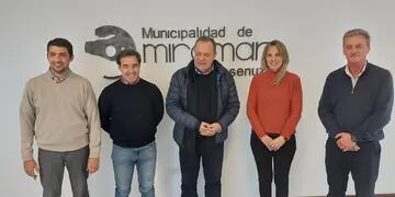 Dip. Santos visitó Miramar