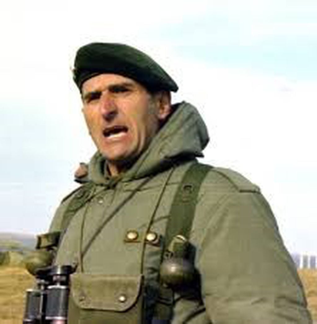 Teniente Coronel Mohamend Alí Seineldín, comandante del Regimiento de Infantería 25 del Ejército Argentino.