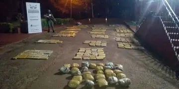 Incautan 600 kilos de marihuana en Colonia Mado