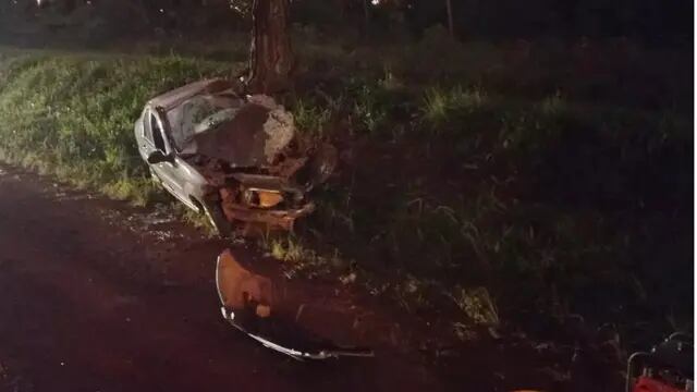 Colonia Mado: automovilista falleció tras impactar de frente contra un camión