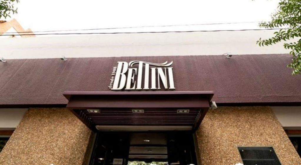 Restaurante Bettini, uno de los que cerró.