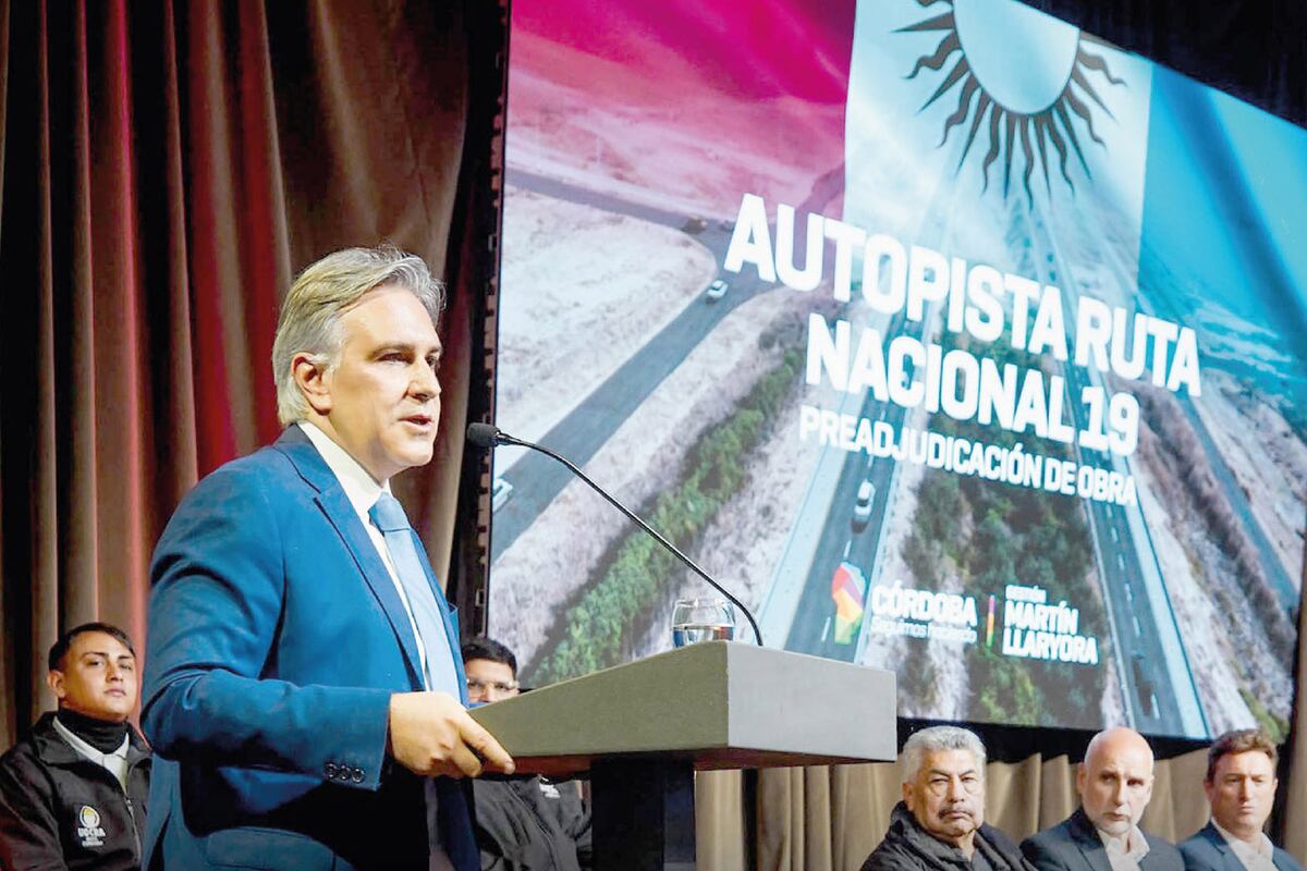Martín Llaryora ratificó el compromiso de finalizar la Autopista Nacional Ruta 19.